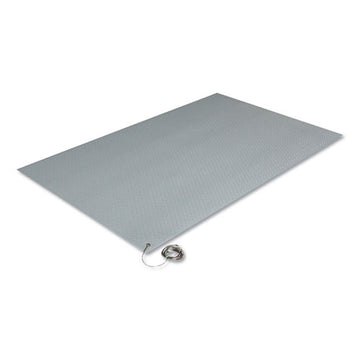 Crown Antistatic Comfort-king Mat, Sponge, 24 X 60, Steel Gray freeshipping - TVN Wholesale